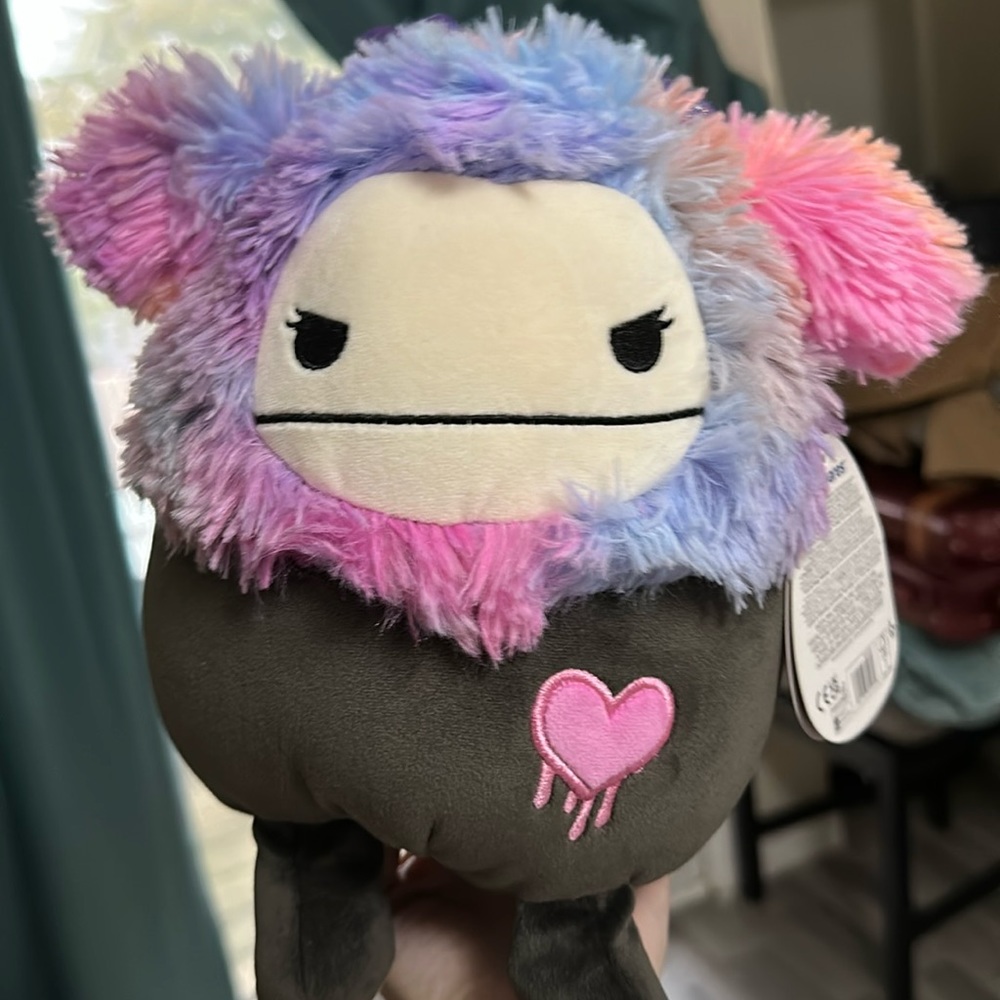 Frumpy the Valentine’s Day Bigfoot Squishmallows